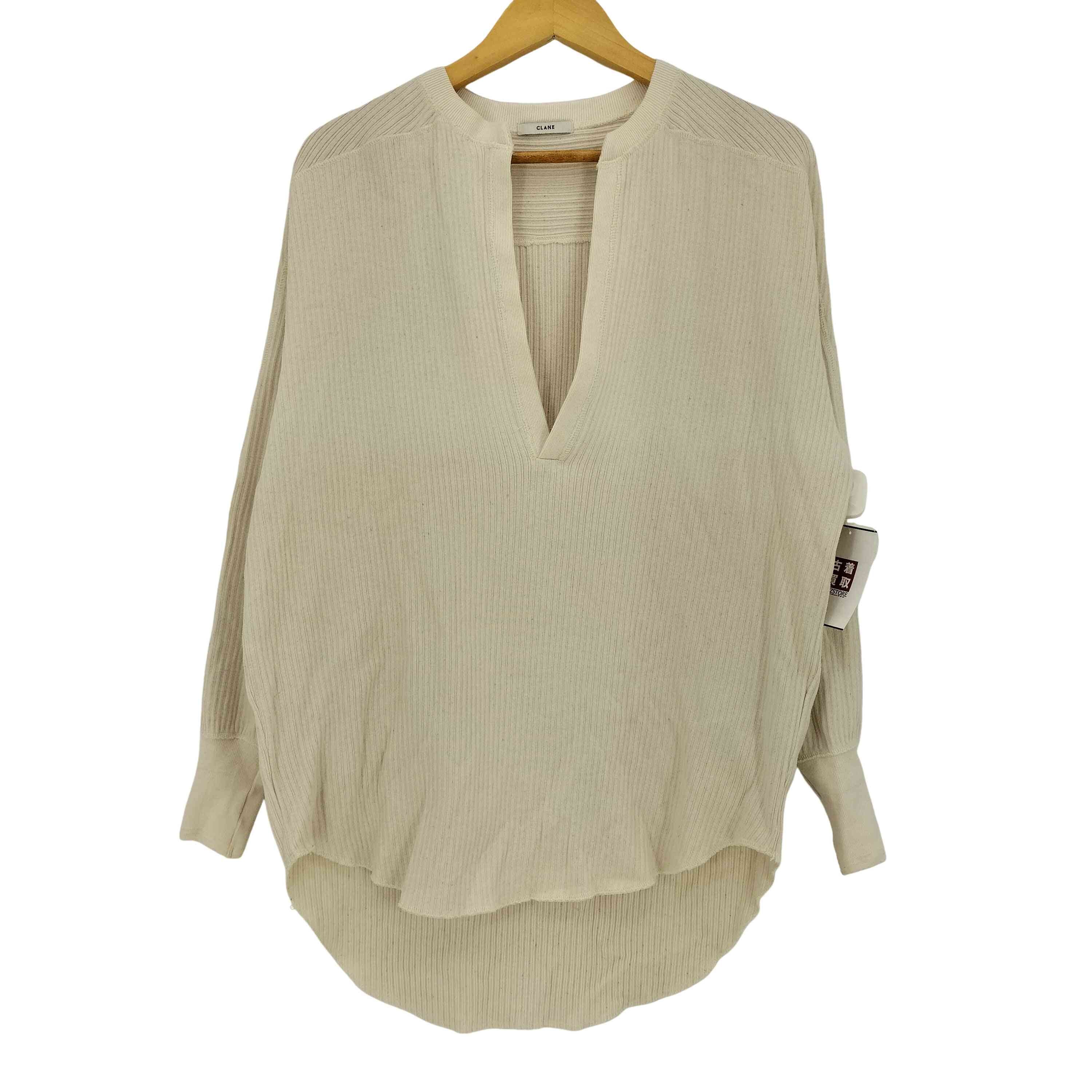 HEAVY RIB V NECK TOPS ヘビーリブネックトップス【1139087036431】