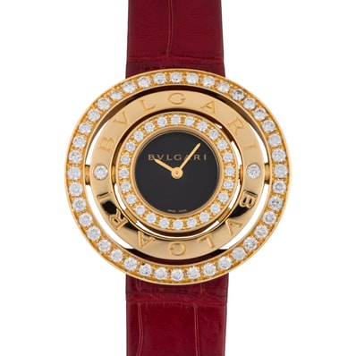 BVLGARI ブルガリ アストラーレ チェルキ AE36G ベゼルダイヤモンド【中古】