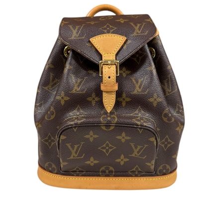 ルイヴィトン ミニモンスリ モノグラム リュック・デイパック モノグラムキャンバス M51137 レディース LOUIS VUITTON 中古