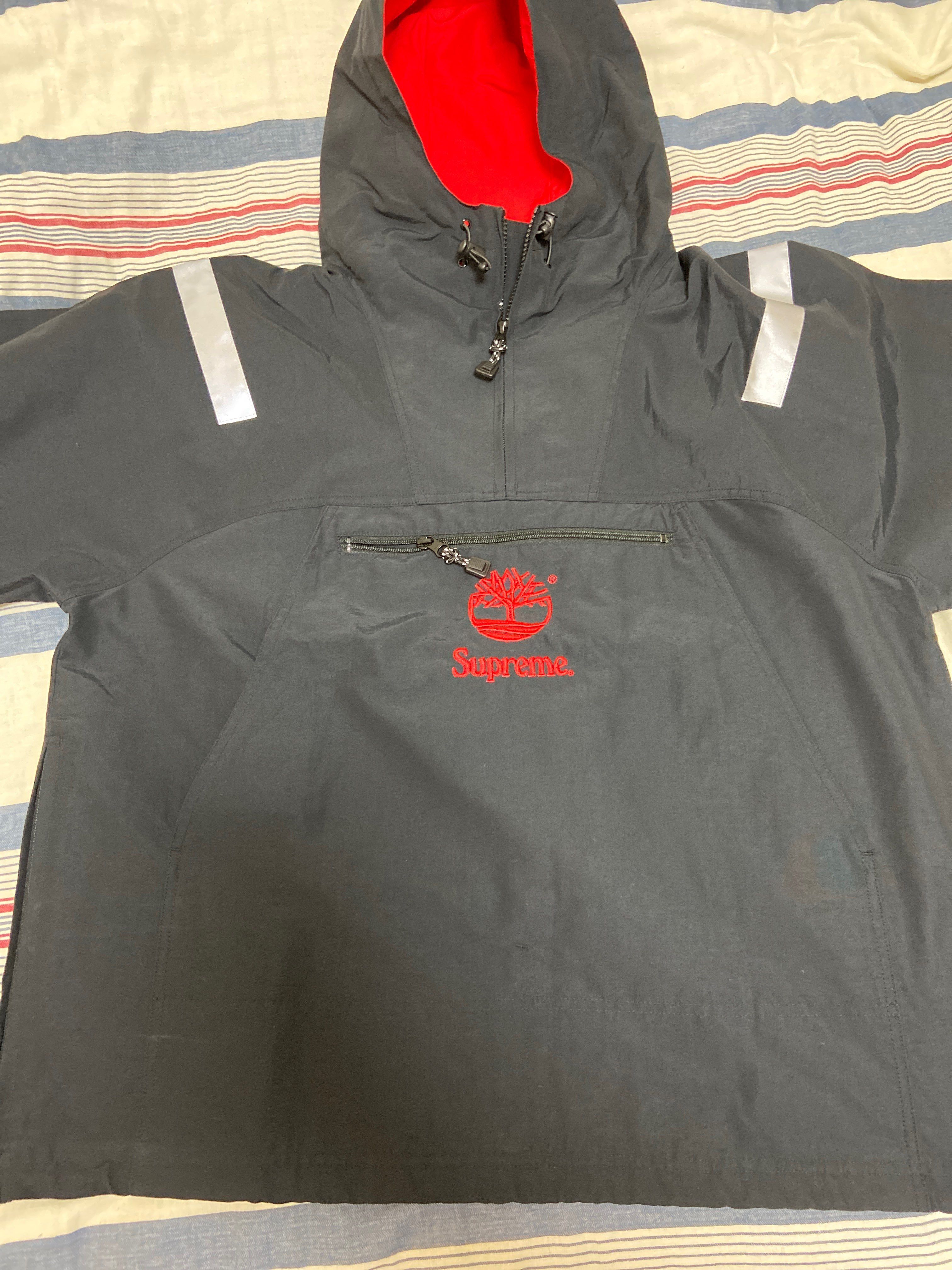 Supreme / Timberland® Reflective Taping Anorak "Black"