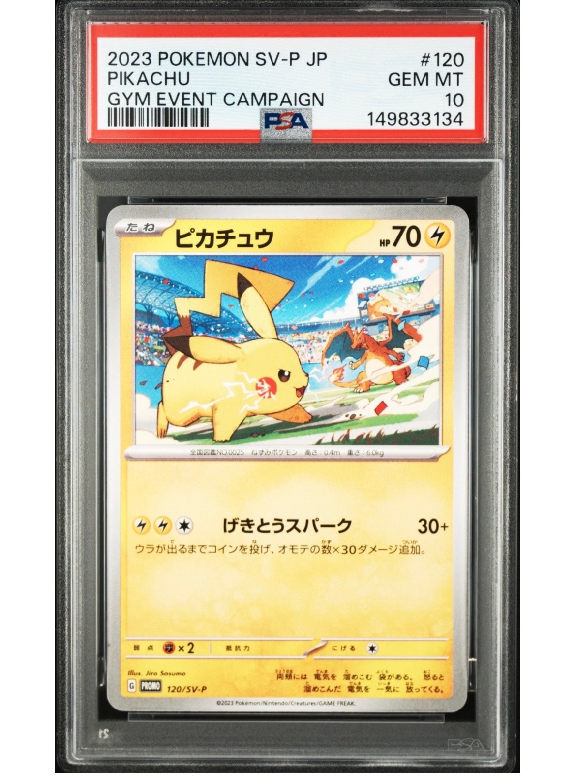 ピカチュウ: プロモ [SV-P 120](プロモーションカード「SV-P」)