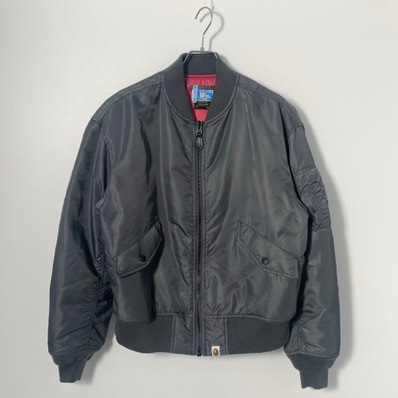 A BATHING APE blouson Gray