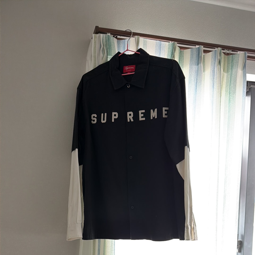 Supreme 2-Tone Work Shirt "Black"