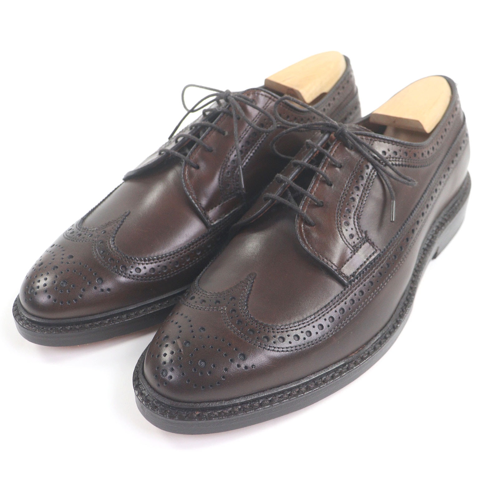 未使用品 アレンエドモンズ ドレスシューズ MacNeil ブラウン 7.5