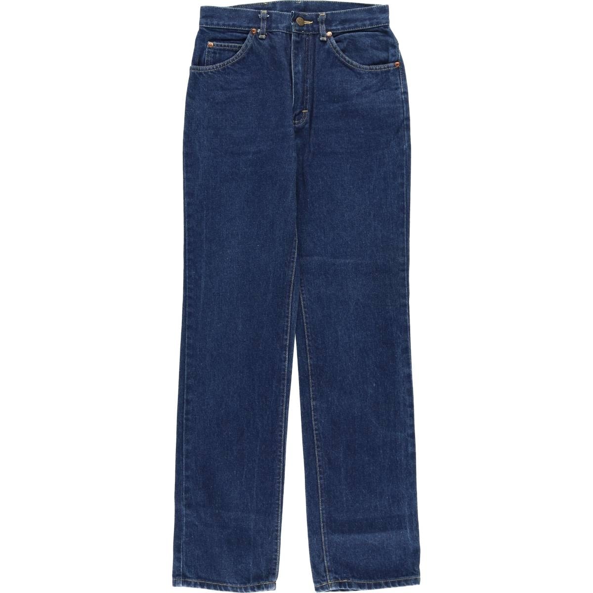 古着 リー Lee RIDERS ライダース ストレートデニムパンツ USA製 レディースL(w27)相当/eaa480307