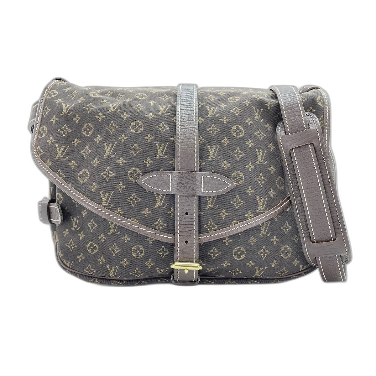 C (やや傷や汚れあり)】ヴィトン LV ソミュールPM ショルダーバッグ