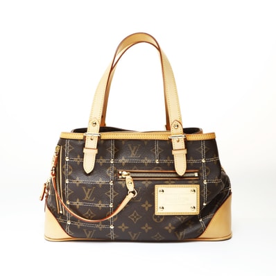ヴィトン LV 2007年製 モノグラム リヴェット ハンドバッグ【中古】