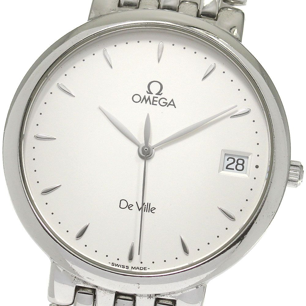 オメガ OMEGA デビル デイト クォーツ メンズ _838600