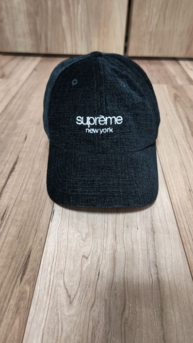 Supreme Chenille 6-Panel "Black"