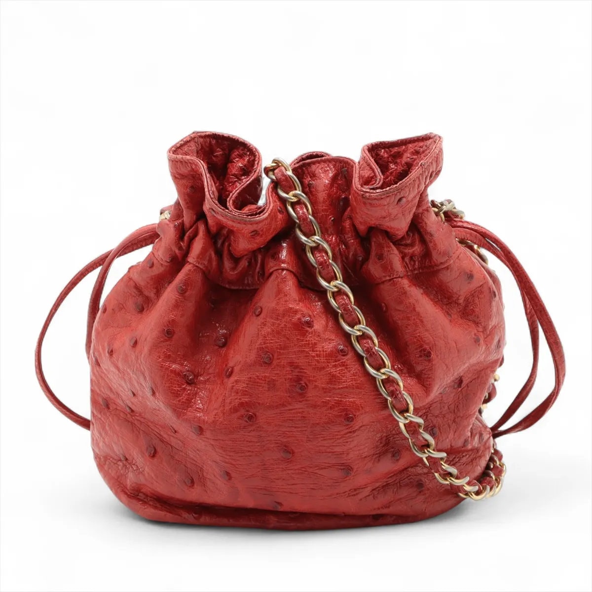 ■美品 シャネル チェーン 巾着ショルダーバッグ