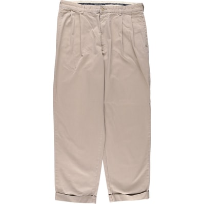 古着 ラルフローレン Ralph Lauren POLO RALPH LAUREN ツータック チノパンツ メンズw36相当/eaa522700