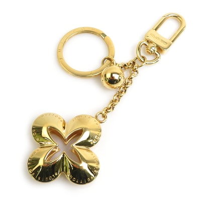 ルイ ヴィトン LOUIS VUITTON チャーム ポルトクレ エクリプス メタル ゴールド レディース M65222【中古】 e61719