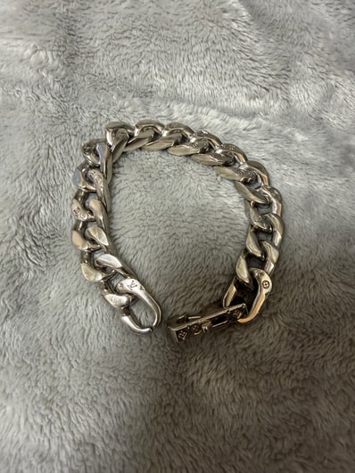 Louis Vuitton LV Chain Links Bracelet "Silver"