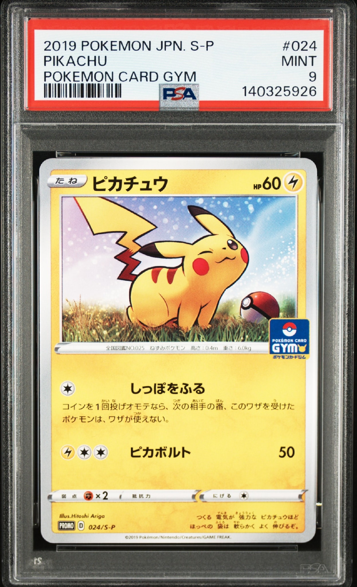 ピカチュウ: プロモ P [S-P 024](ポケモンカードゲーム ソード&シールド 「プロモカードパック 第1弾」)