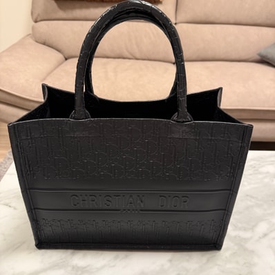 Dior Small Dior Book Tote "Black"
