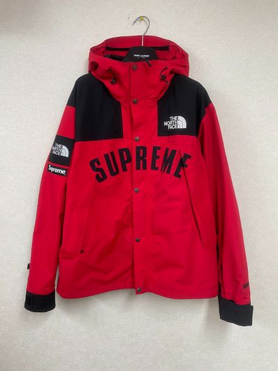 Supreme x The North Face Arc Logo Mountain Parka "Red"
