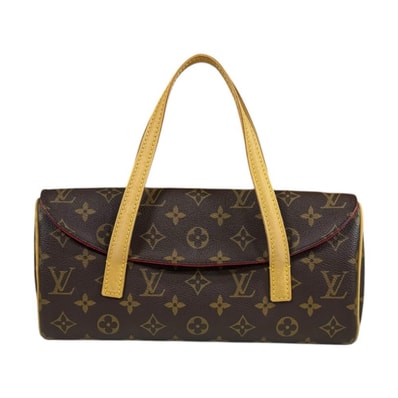 ルイヴィトン ソナチネ モノグラム ハンドバッグ モノグラムキャンバス M51902 ブラウン レディース LOUIS VUITTON 中古