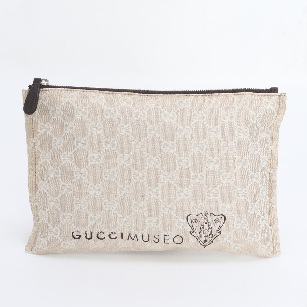 ■美品 グッチ GGキャンバス 283400 セカンドバッグ