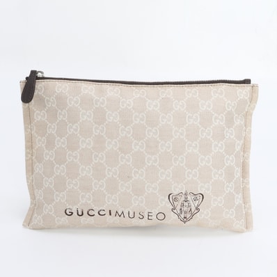 ■美品 グッチ GGキャンバス 283400 セカンドバッグ