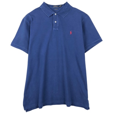古着 ラルフローレン Ralph Lauren POLO RALPH LAUREN CUSTOM SLIM FIT 半袖 ポロシャツ メンズXXL相当/eaa620923