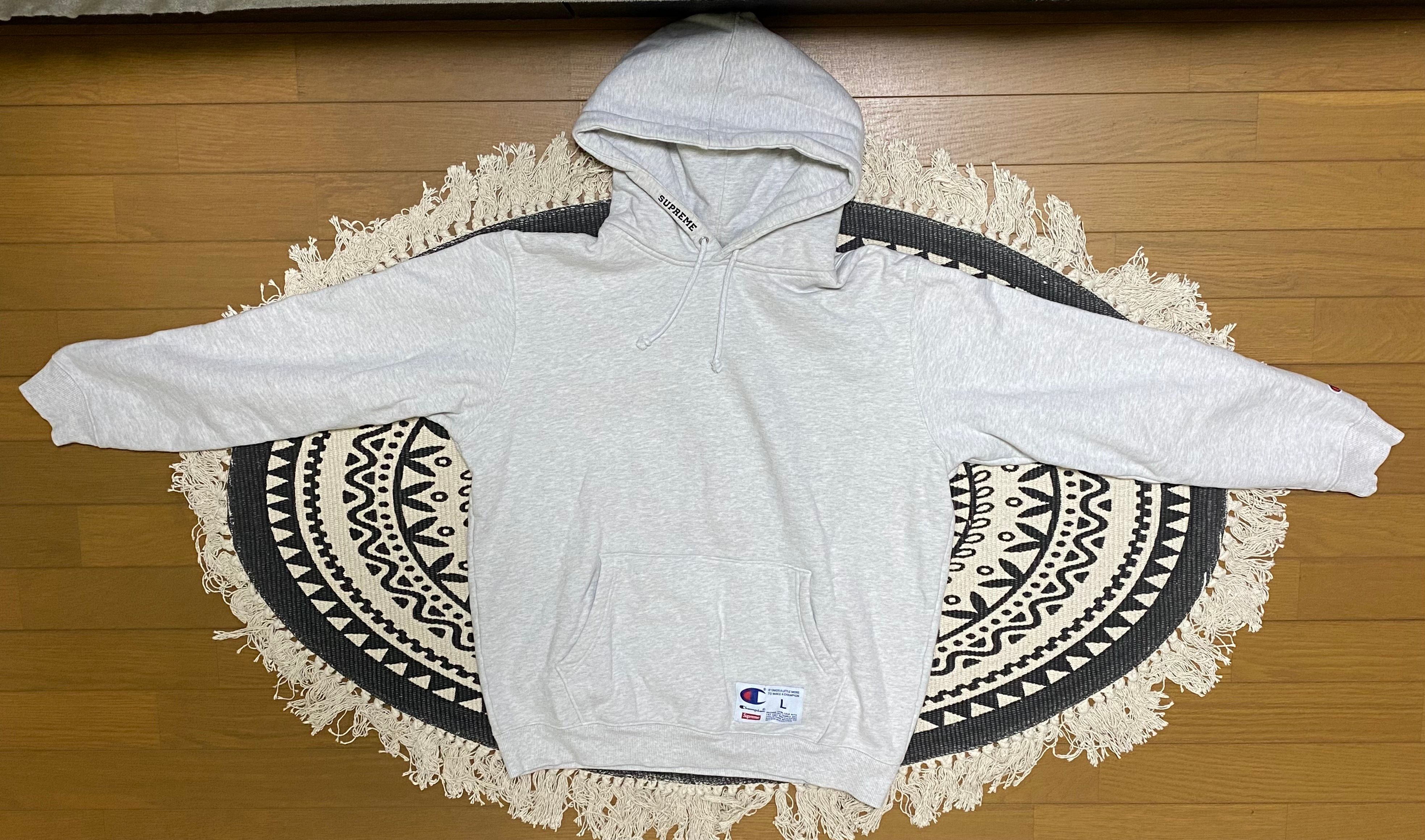 Supreme Champion Hooded Sweatshirt "Ash Grey"