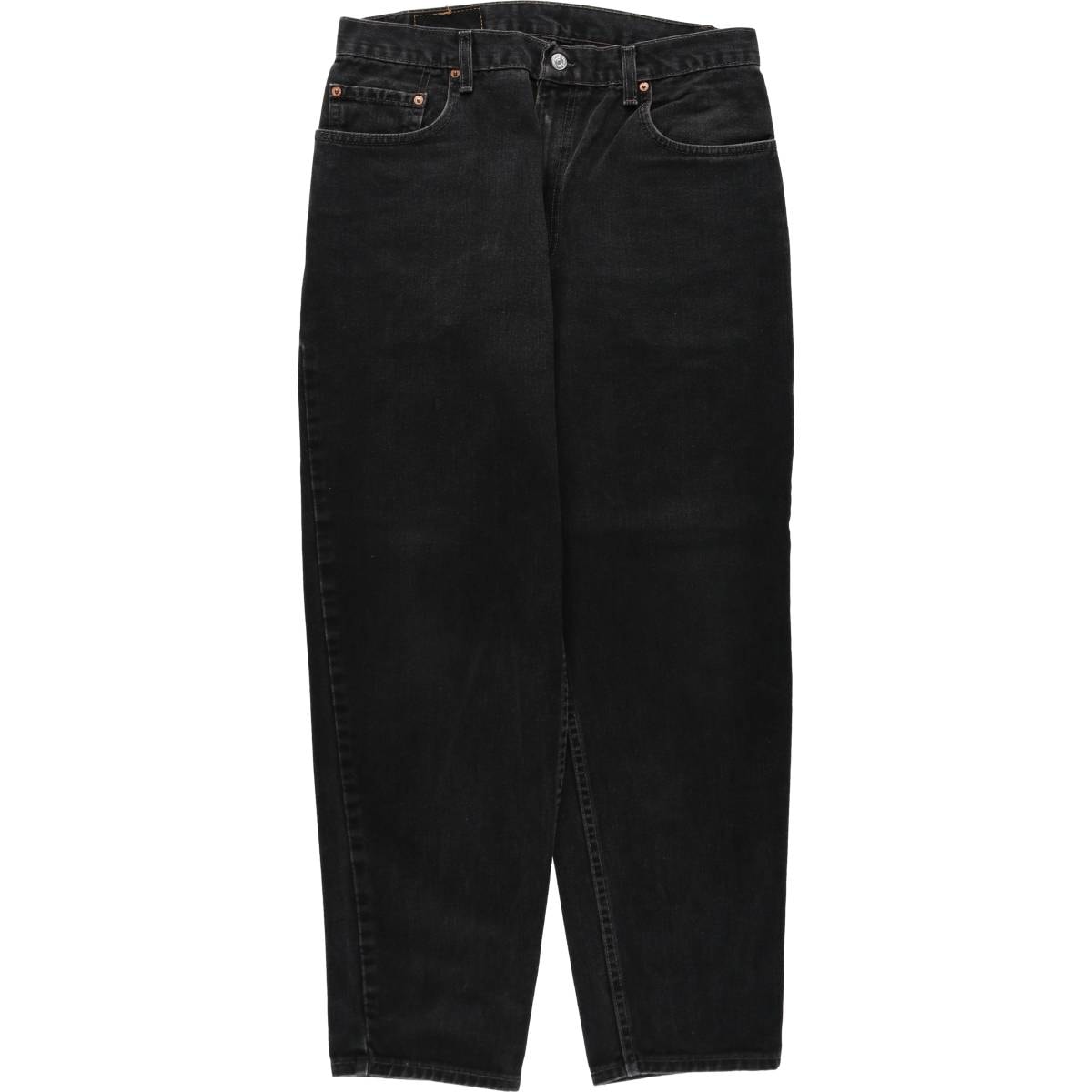 古着 00年代 リーバイス Levi's 560 LOOSE FIT TAPERED LEG ブラックデニム テーパードデニムパンツ USA製 メンズw34相当/eaa633939