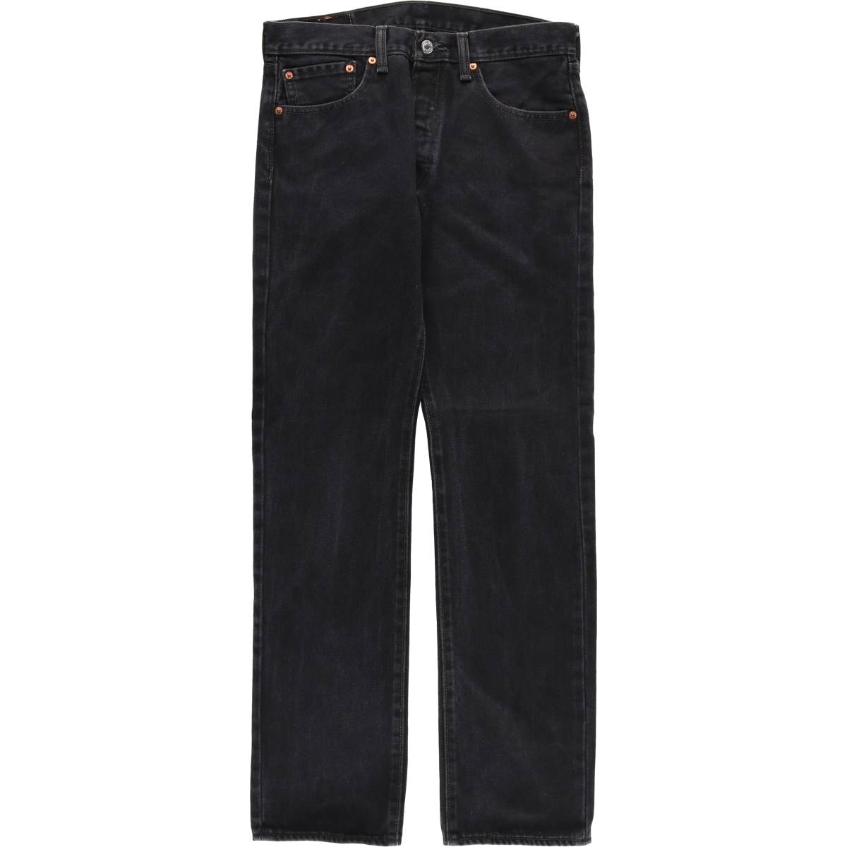 古着 リーバイス Levi's 501-0660 ブラックデニム ストレートデニムパンツ メンズw32相当/eaa612036