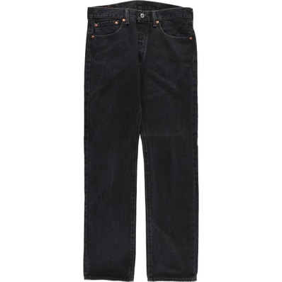 古着 リーバイス Levi's 501-0660 ブラックデニム ストレートデニムパンツ メンズw32相当/eaa612036