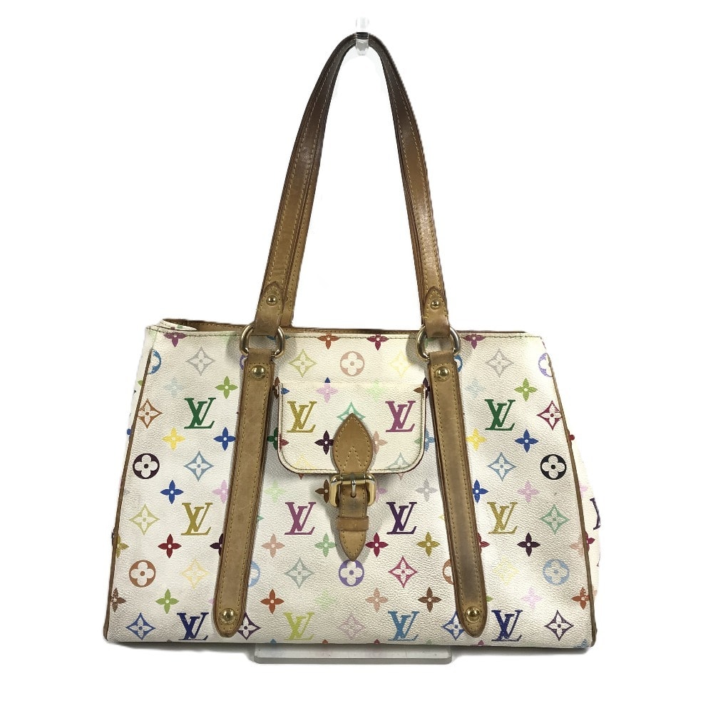 ルイヴィトン LOUIS VUITTON オーレリア MM オーレリアMM M40094 モノグラムマルチカラー カバン 肩掛け トートバッグ ショルダーバッグ モノグラムマルチカラーキャンバス ブロン ホワイト