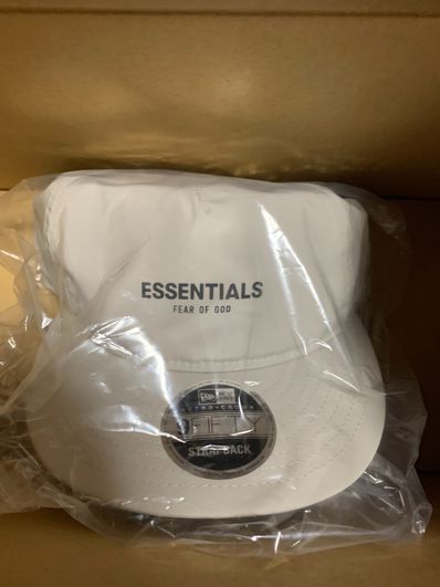 NEW ERA FEAR OF GOD ESSENTIALS RC 9FIFTY LOGO "Black"