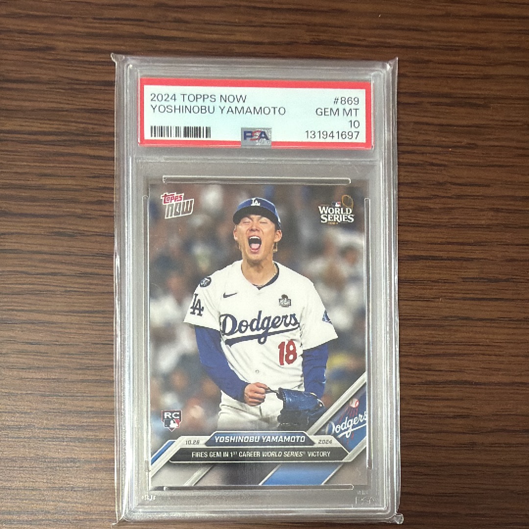 山本由伸 [869](2024 MLB トップスナウカード)