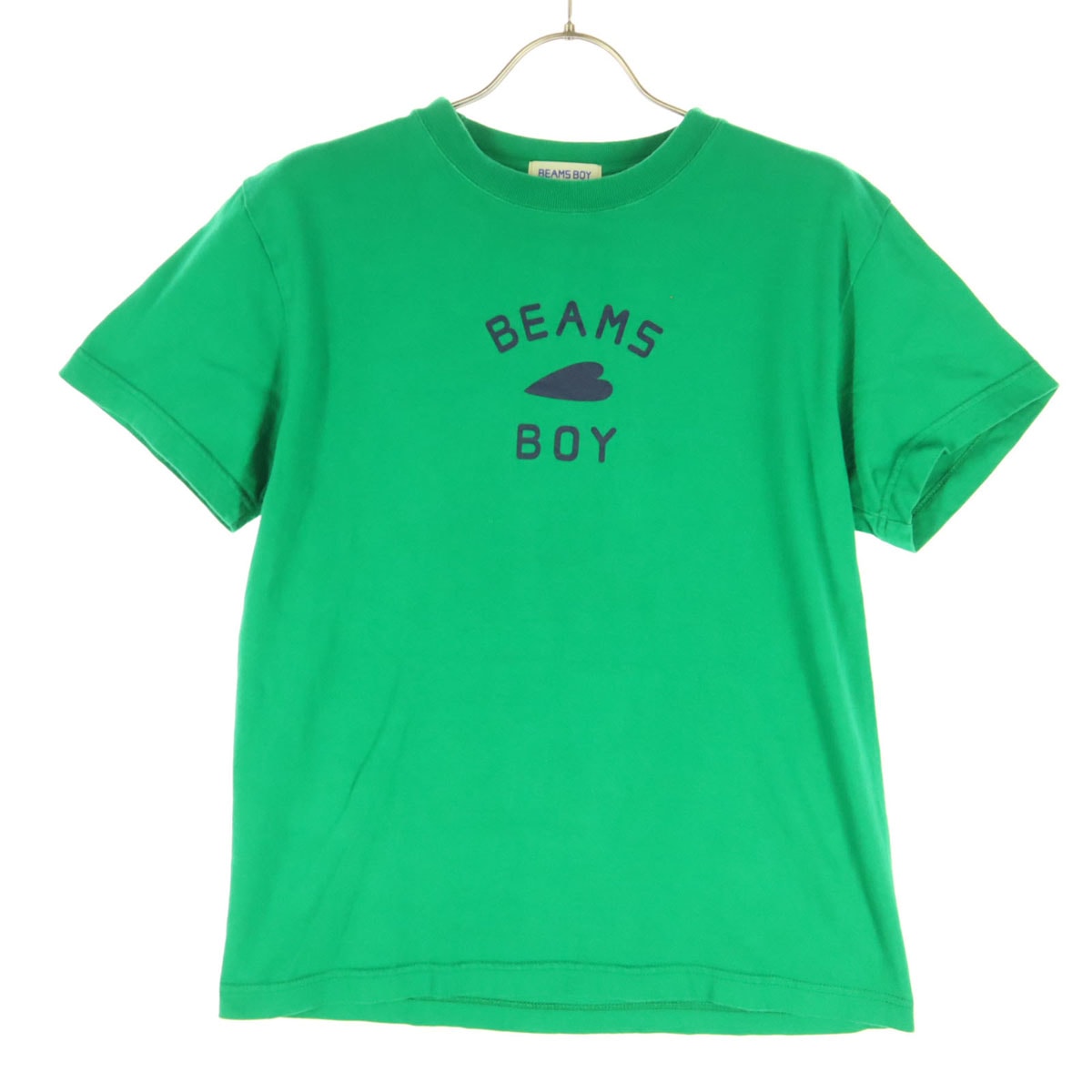 BEAMS BOY ビームスボーイ プリント 半袖 Tシャツ グリーン