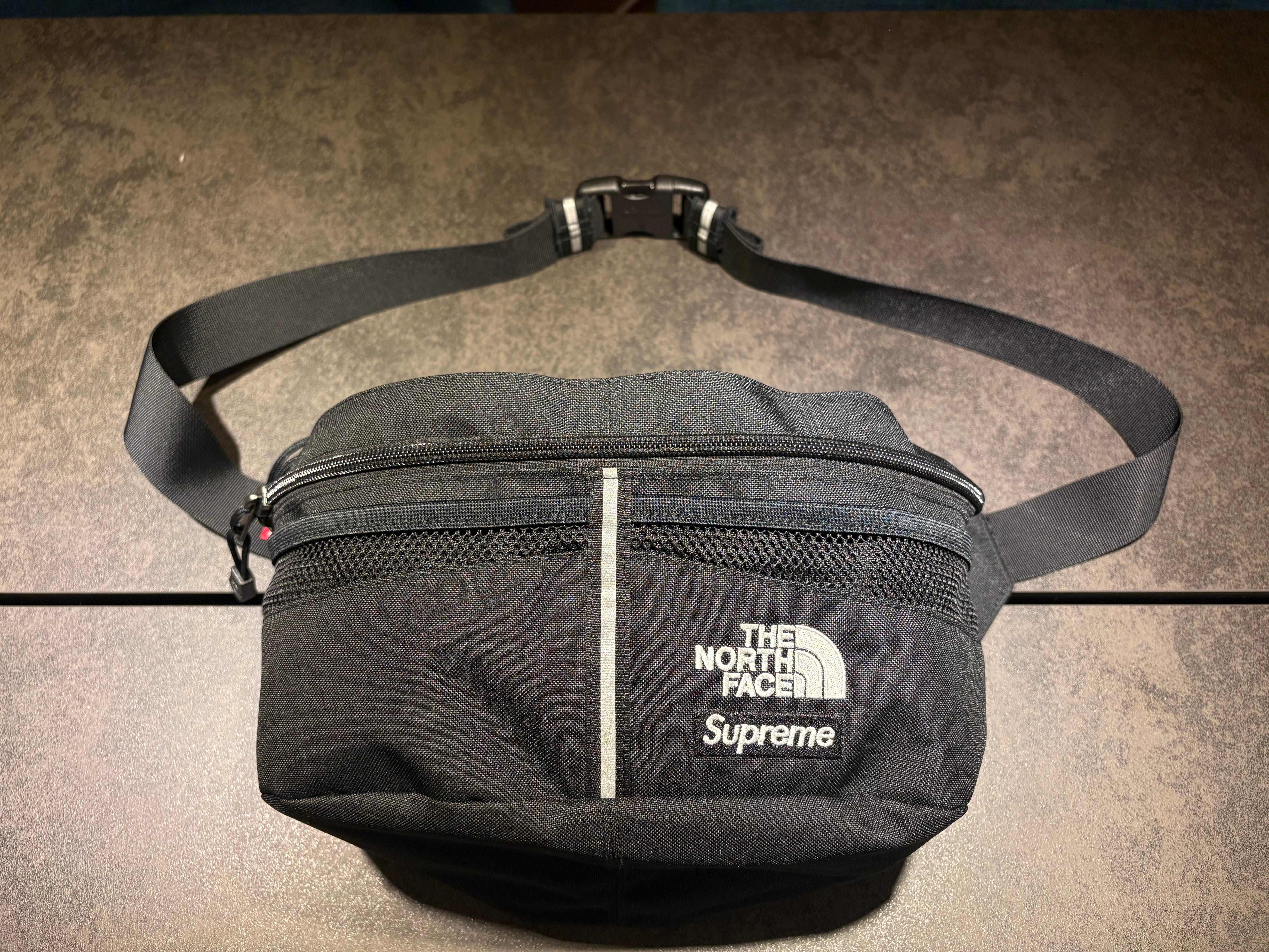 Supreme x The North Face Split Waist Bag "Black" NM72400I / NF0A875G