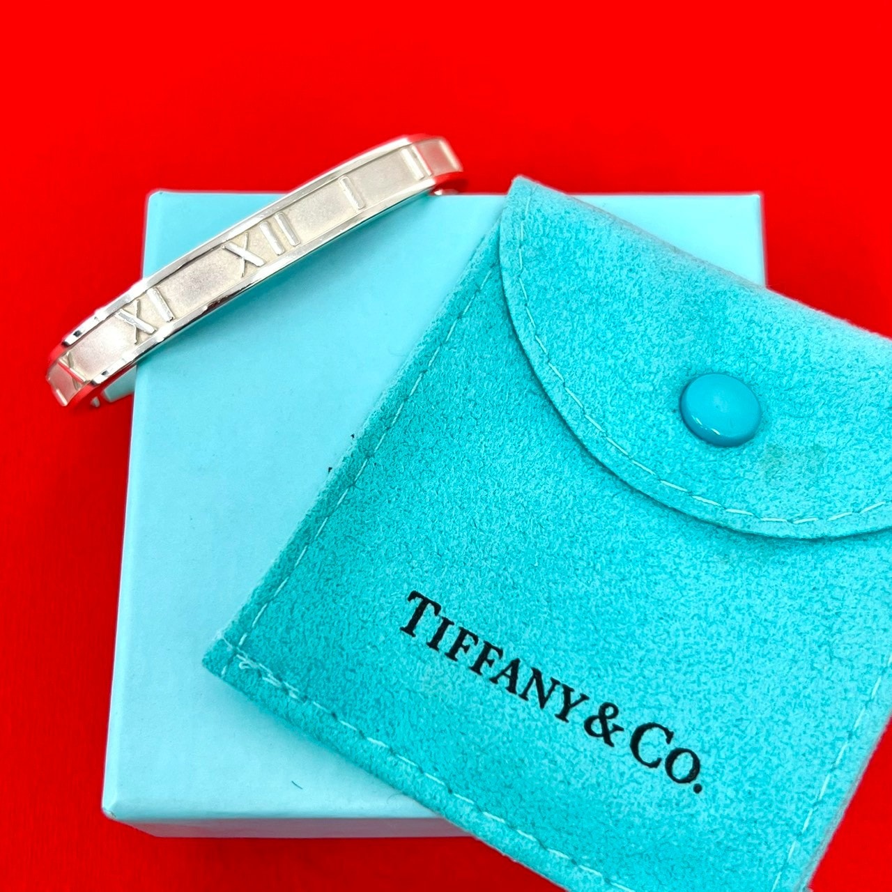 TIFFANY&Co. ティファニー アトラス バングル シルバー925 バングル シルバー
 14924