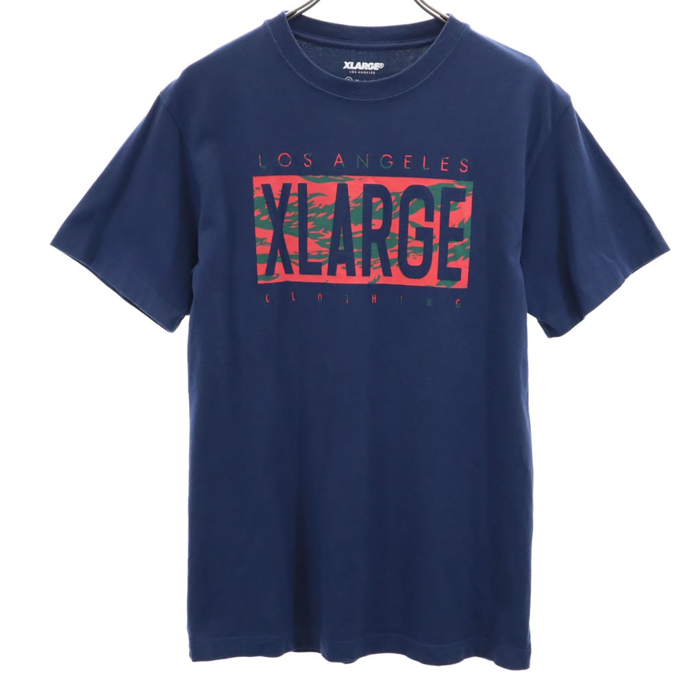 XLARGE エクストララージ 半袖 Tシャツ S ネイビー