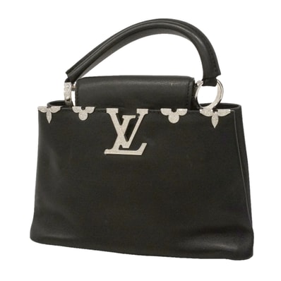 【6kc3286】ルイヴィトン ハンドバッグ パルナセア カプシーヌBB M51783 ブラック【中古】レディース