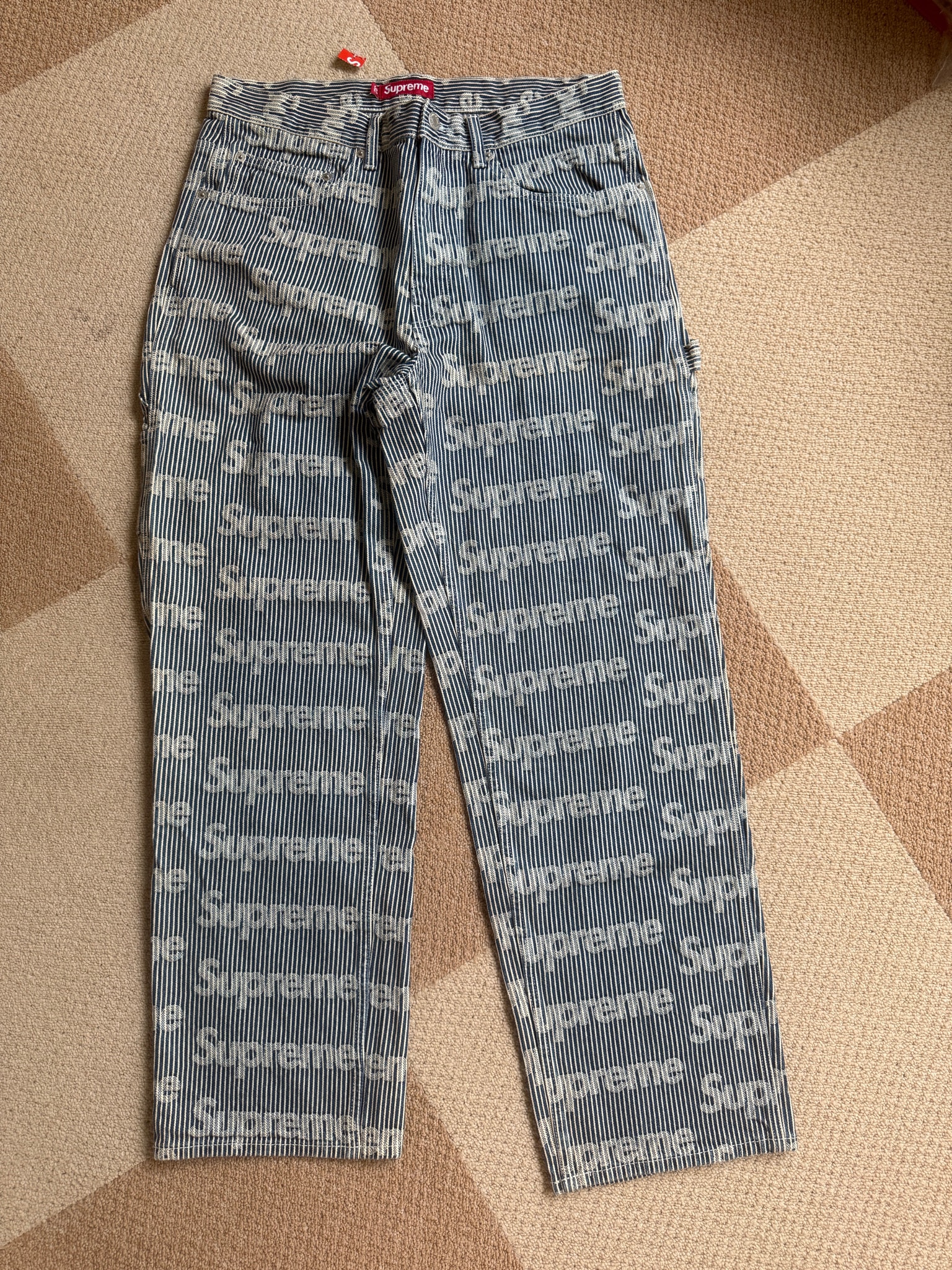 Supreme Denim Painter Pant "Stripe"