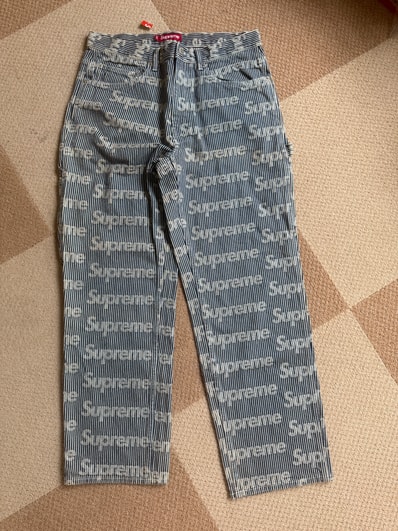 Supreme Denim Painter Pant "Stripe"