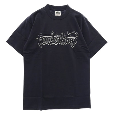 TENDERLOIN テンダーロイン PRO CLUB プロクラブ TEE SP ロゴプリント PRO CLUB プロクラブ 半袖 Tシャツ ネイビー ネイビー系 M【極上美品】【中古】