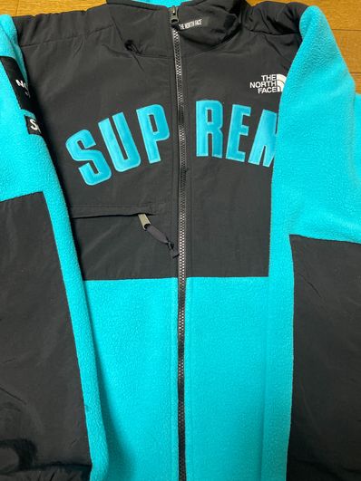 Supreme x The North Face Arc Logo Denali Fleece Jacket "Blue"