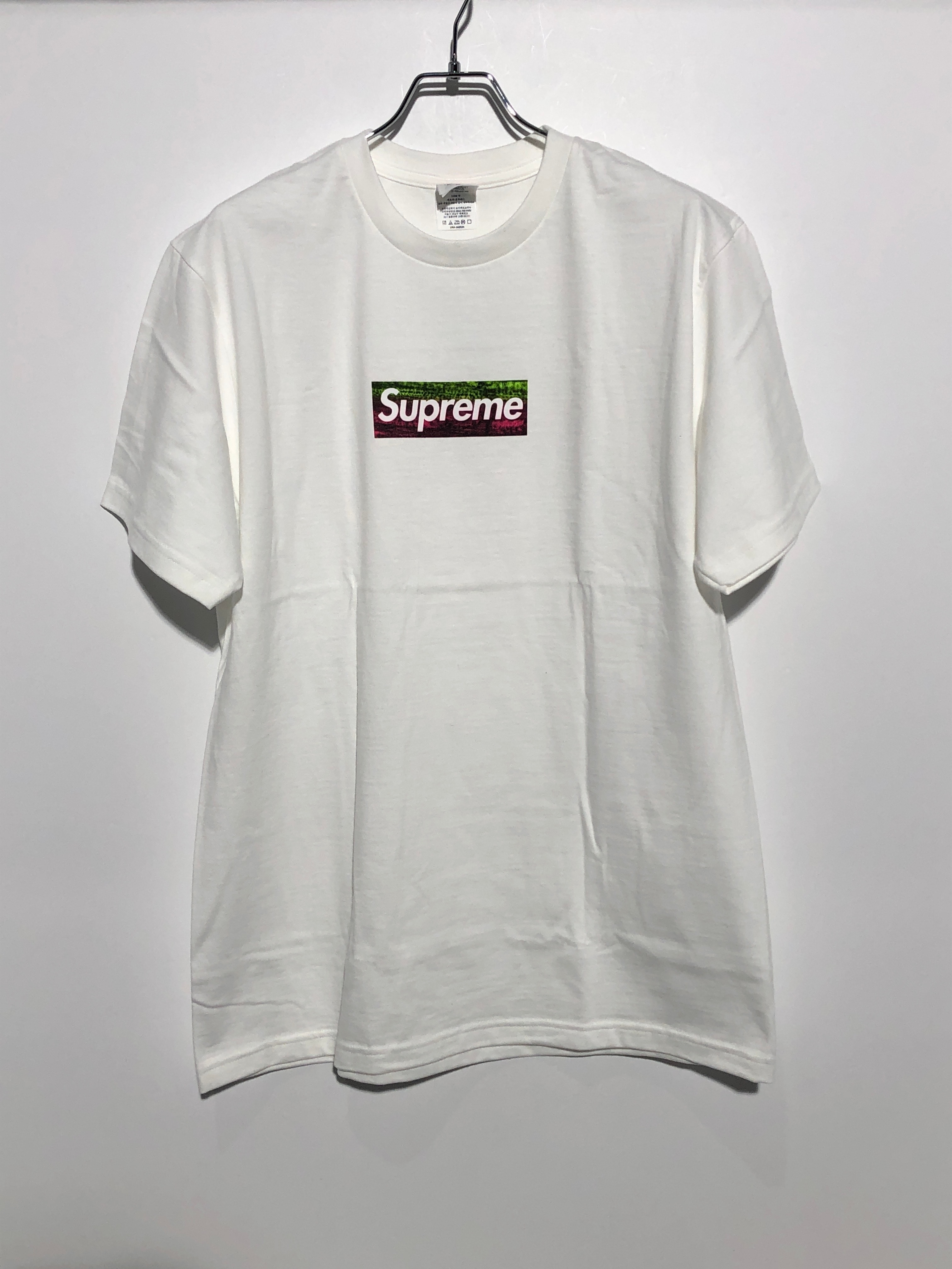 Supreme Los Angeles Fire Relief Box Logo Tee "White"