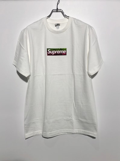 Supreme Los Angeles Fire Relief Box Logo Tee "White"