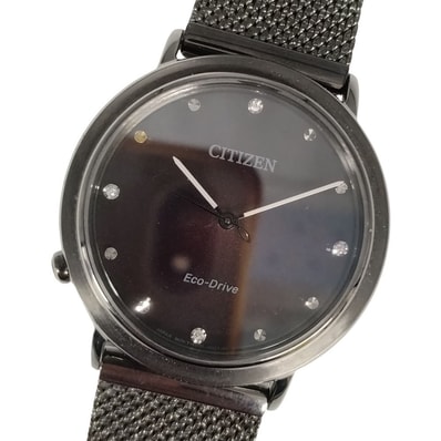 CITIZEN シチズン E031-002S903 エル アンビリュナコレクション エコドライブ レディース 腕時計 ブラック 正規品 / C839