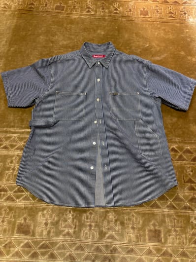 Supreme Loose Fit S/S Denim Painter Shirt "Stripe"