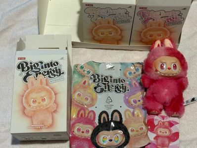 POP MART THE MONSTERS (LABUBU) Big into Energy Series Plush Pendant LOVE