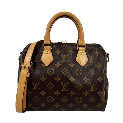 ルイ ヴィトン LOUIS VUITTON ハンドバッグ ショルダーバッグ モノグラム スピーディバンドリエール 25 モノグラムキャンバス ブラウン ゴールド レディース M40390【中古】 z11215