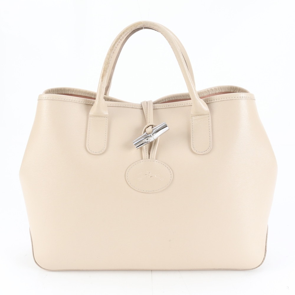 ■美品 ロンシャンロゾ トート バッグ レザー