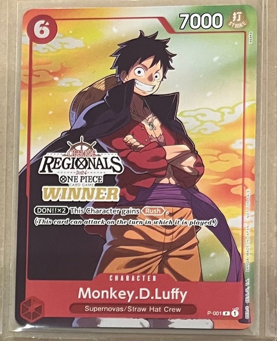 PSA10 モンキー・D・ルフィ P [P-001]プロモーションカードセット1 PSA10】モンキー・D・ルフィ P [P-001] (プロモーションカードセット1