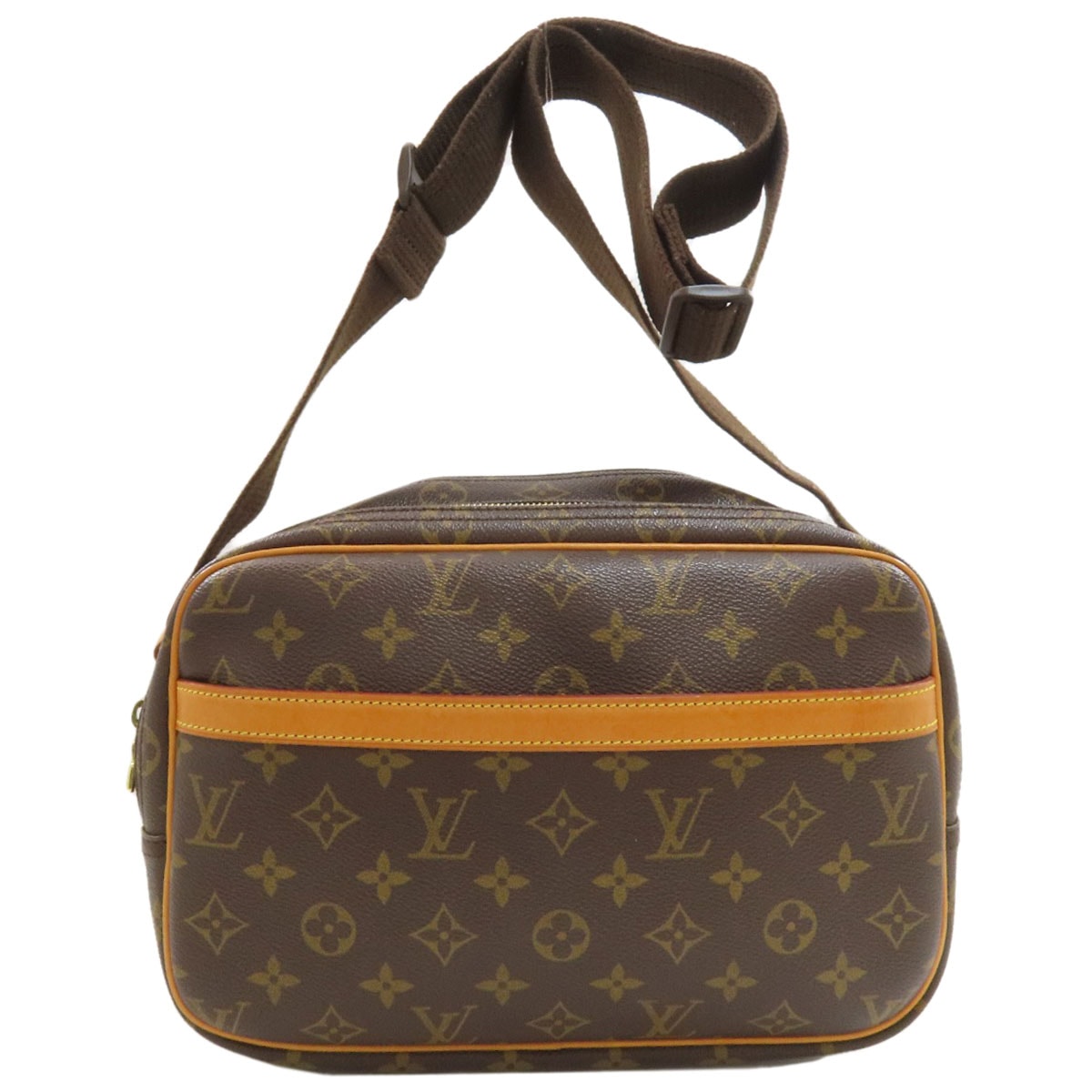 LOUIS VUITTON ルイヴィトン M45254 リポーター28 ショルダーバッグ モノグラムキャンバス レディース [中古]