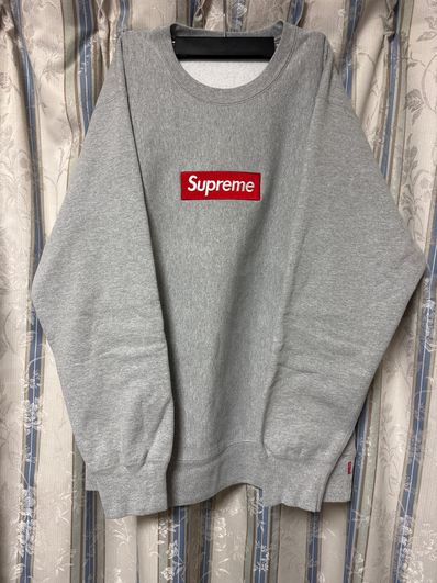 Supreme Box Logo Crewneck "Grey" (15FW)